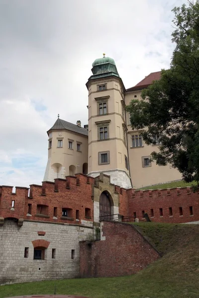 Kings' κάστρο Wawel σε Κρακοβία — Φωτογραφία Αρχείου