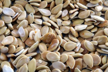 Balkabağı beyaz, sağlıklı tohumları