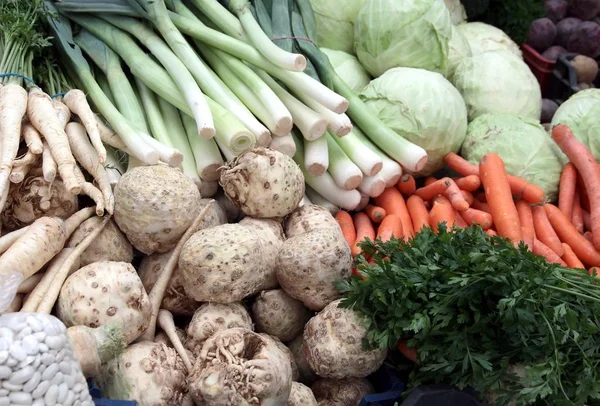 Varias verduras para cocinar —  Fotos de Stock