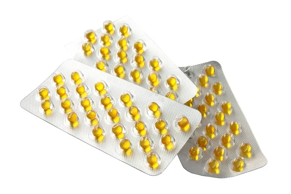Pil Dan Kapsul Untuk Obat — Stok Foto