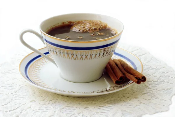 Sıcak Siyah Kahve — Stok fotoğraf