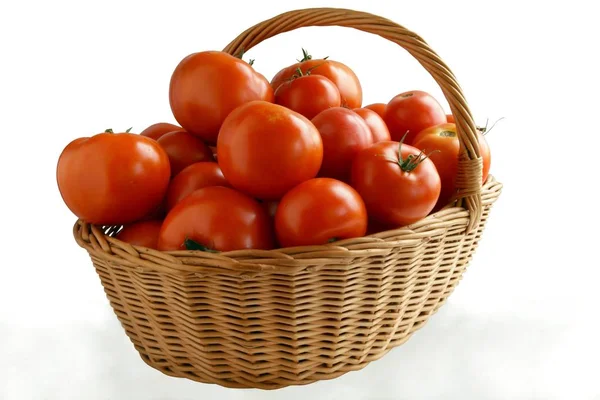 Tomates Vermelhos Saborosos Suculentos — Fotografia de Stock