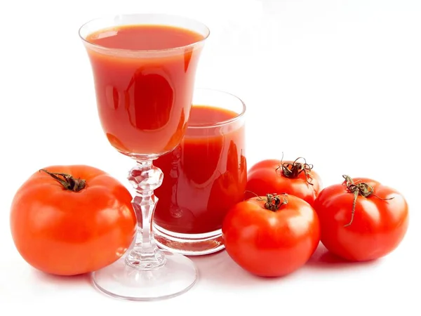 Saborosos Suculentos Tomates Vermelhos — Fotografia de Stock