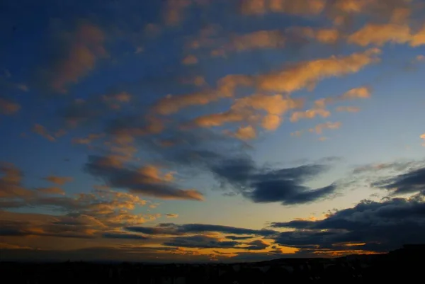 Picturesque Landscape Sky Sunset — Stock Photo, Image