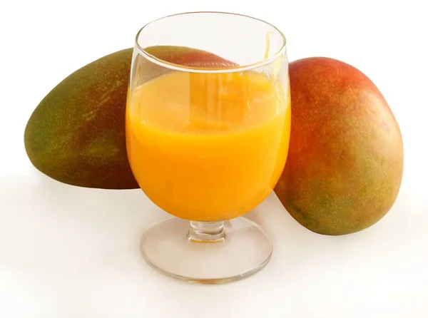 Fruta Mango Deliciosa Bebida Smoothie — Foto de Stock