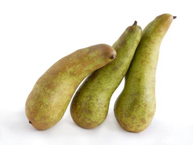 yeşil lezzetli armutlar yakın