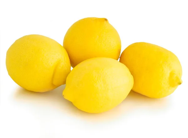 Sarı Ekşi Limonlar Vitaminli Sağlıklı Meyveler Gibi — Stok fotoğraf