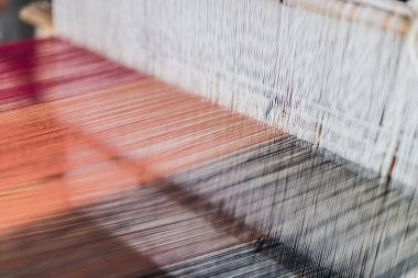 Kumaş için iplik çizgisi deseni