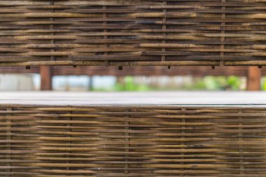 Grunge arkaplanı için bambu ahşabı deseni