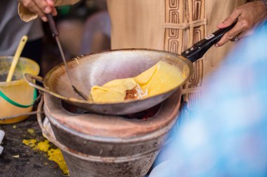 Tavada sahanda yumurta.