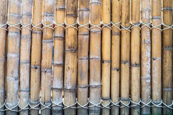 Pattern background of grunge bamboo plank — Stock Photo, Image