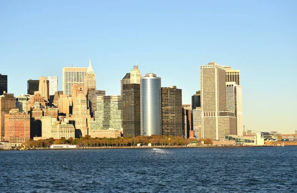 Die Wolkenkratzer von New York — Stockfoto