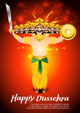 mutlu dussehra kutlama arka ateşle