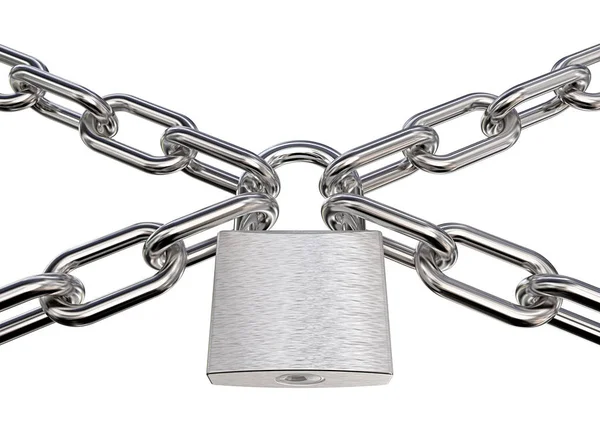 Strong and heavy Lock. Royalty Free Stock Photos