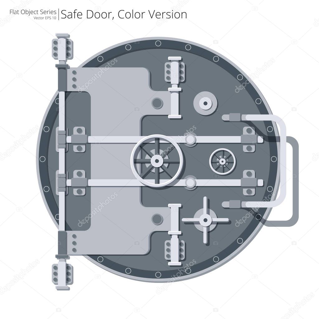Flat Safe and Vault Door.