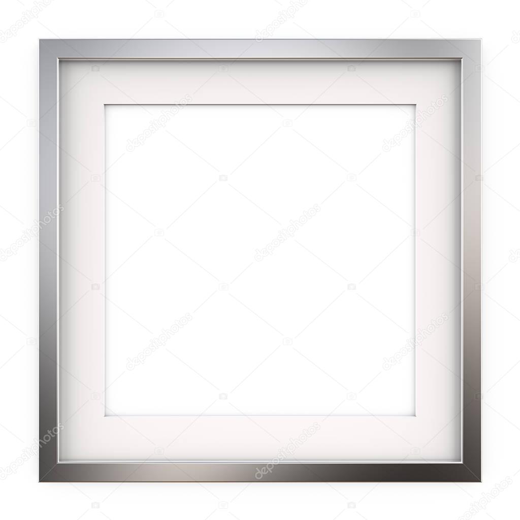 Square Picture Frame of Metal.