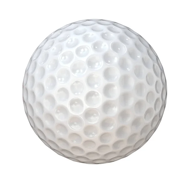 Isolerade golfboll. — Stockfoto