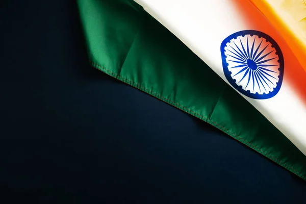 Indiens nationaldag firas den 26 januari, Indiens nationaldag, Indiens flagga — Stockfoto