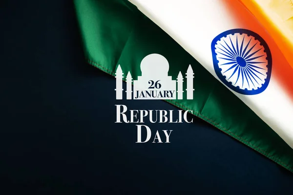 Dag van de Republiek India Viering op 26 januari, Indiase nationale dag — Stockfoto