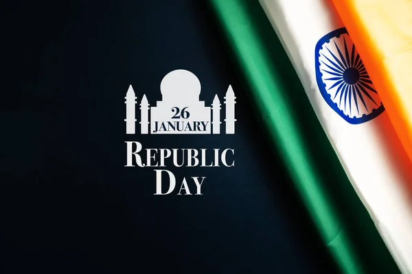 Dag van de Republiek India Viering op 26 januari, Indiase nationale dag — Stockfoto