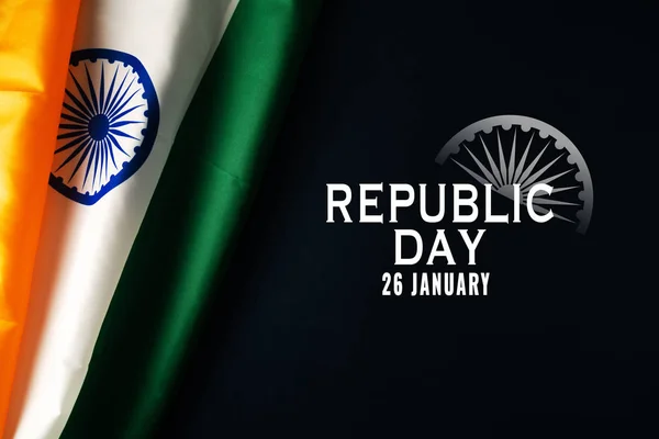 Indiai Köztársaság Napi Ünnepe január 26-án, az indiai nemzeti ünnepen — Stock Fotó