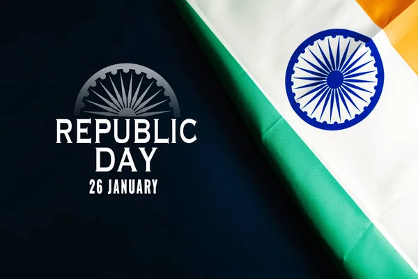 Dag van de Republiek India Viering op 26 januari, Indiase nationale dag — Stockfoto