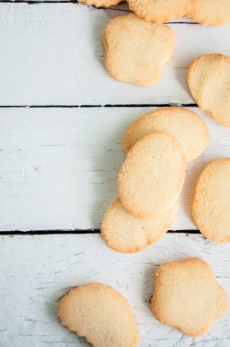 Tereyağlı kurabiye kurabiye bir grup 