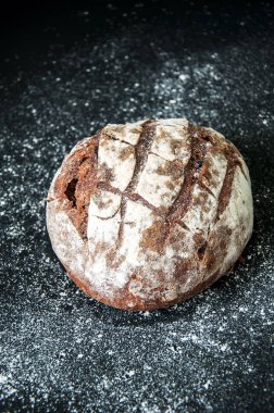 hamur mayası çavdar ve beyaz un ekmek