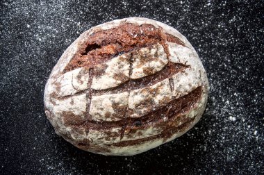 hamur mayası çavdar ve beyaz un ekmek