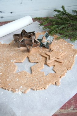 Zencefilli kurabiye hamuru (hamur)