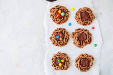 Ganac ile cochocolate kuşun yuva tanımlama çikolata kuşun yuva