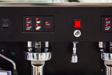 modern kahve makinesi.