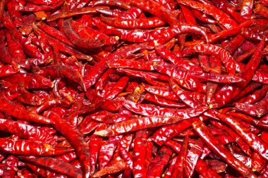 Yemek pişirmek için biber baharat.