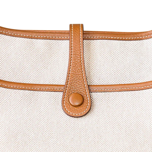 Close up canvas bag — Stock Photo, Image