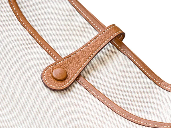 Close up canvas bag — ストック写真