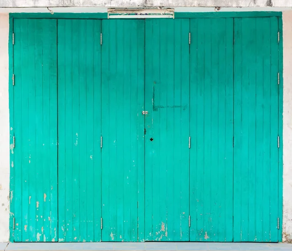 Ventana retro verde . — Foto de Stock