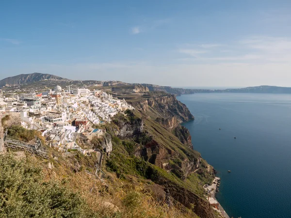 Hermosa vista de la isla de Santorini —  Fotos de Stock