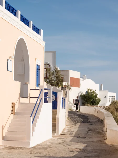 Schöner blick auf die insel santorini — Stockfoto