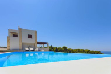 büyük lüks villa Havuzu