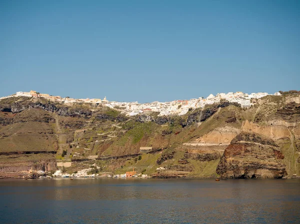 Hermosa vista de la isla de Santorini —  Fotos de Stock