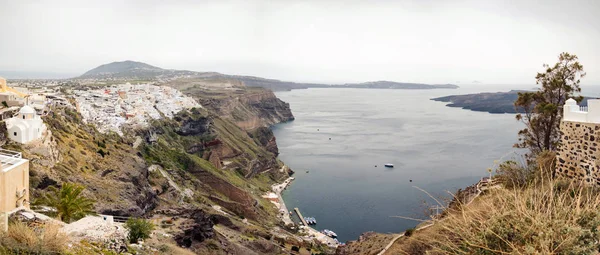 Santorini Adası'nın güzel manzara