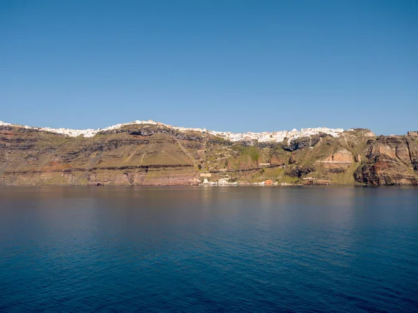 Belle vue sur l'île de Santorin — Photo