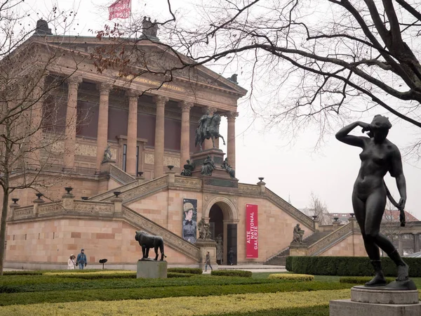 The Alte Nationalgalerie, Berlim — Fotografia de Stock