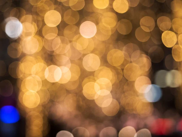 Luces Bokeh Borroso Fondo Tema Navidad — Foto de Stock