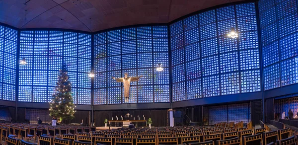 The memorial church in Berlin — Stock Photo, Image