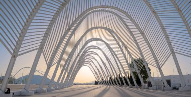 Kalatrava'nın inşaat Atina Olimpiyat Stadyumu