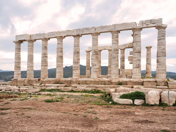 Sounio Poseidonův chrám — Stock fotografie