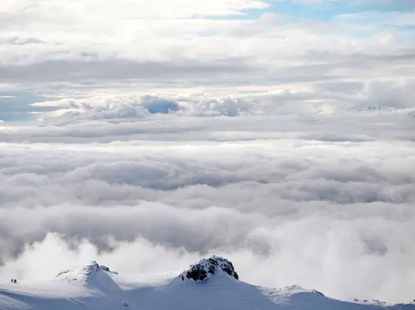 La cima del monte Helmos a Kalavrita — Foto Stock