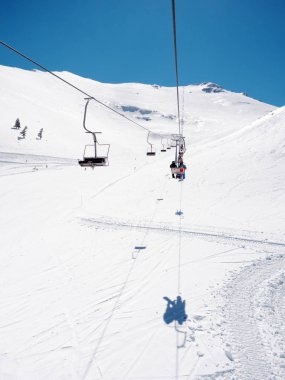 Kayak Merkezi üzerinde Asansör