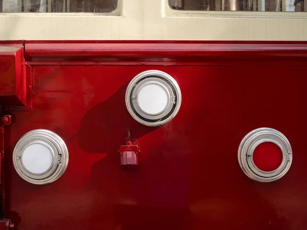 Vintage steam powered train — Stock Photo, Image